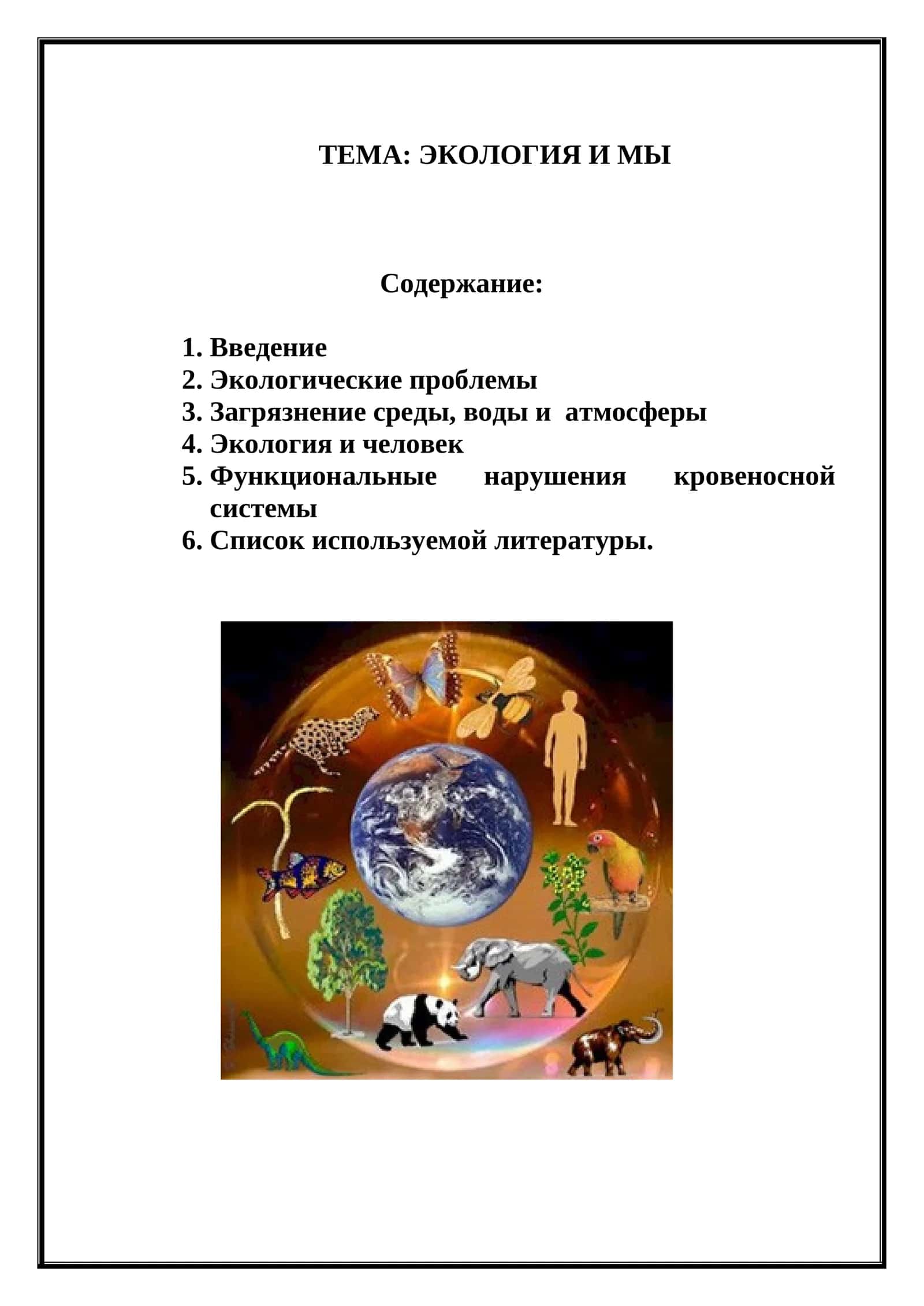 Экология и мы 1