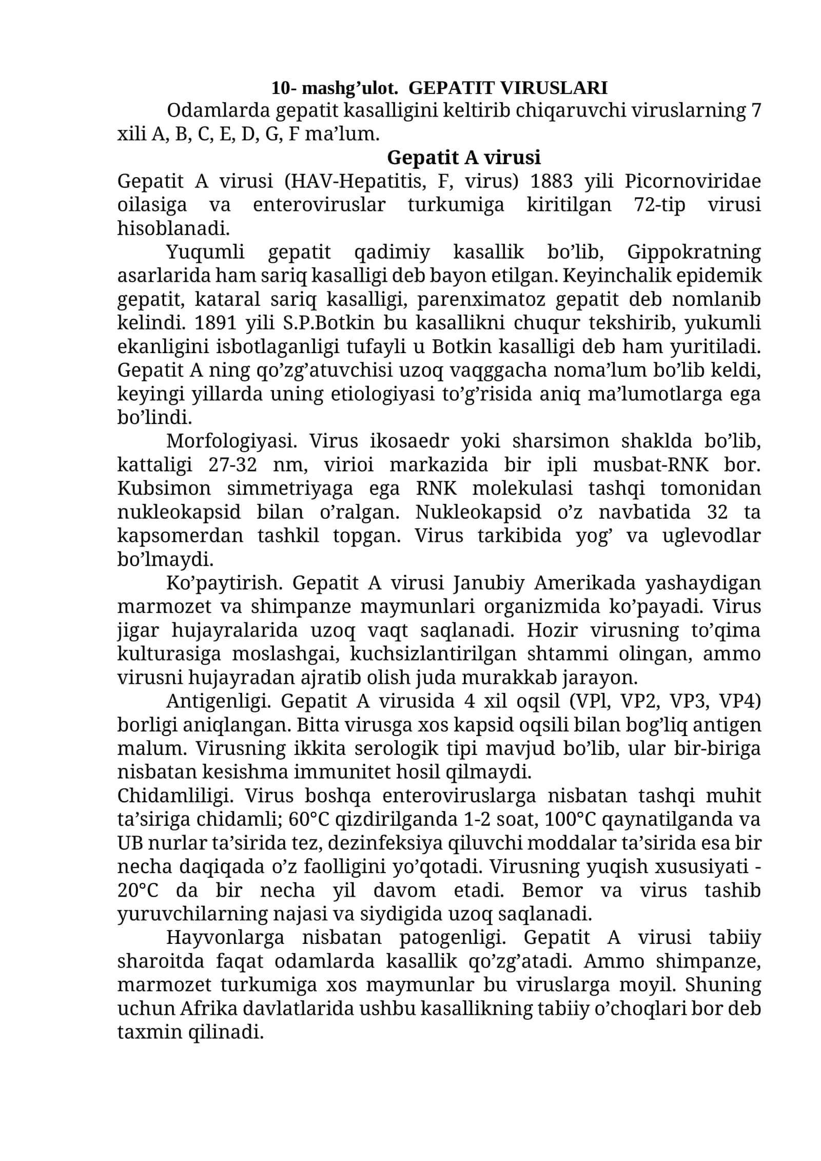 GEMPATIT VIRUSLARI 1
