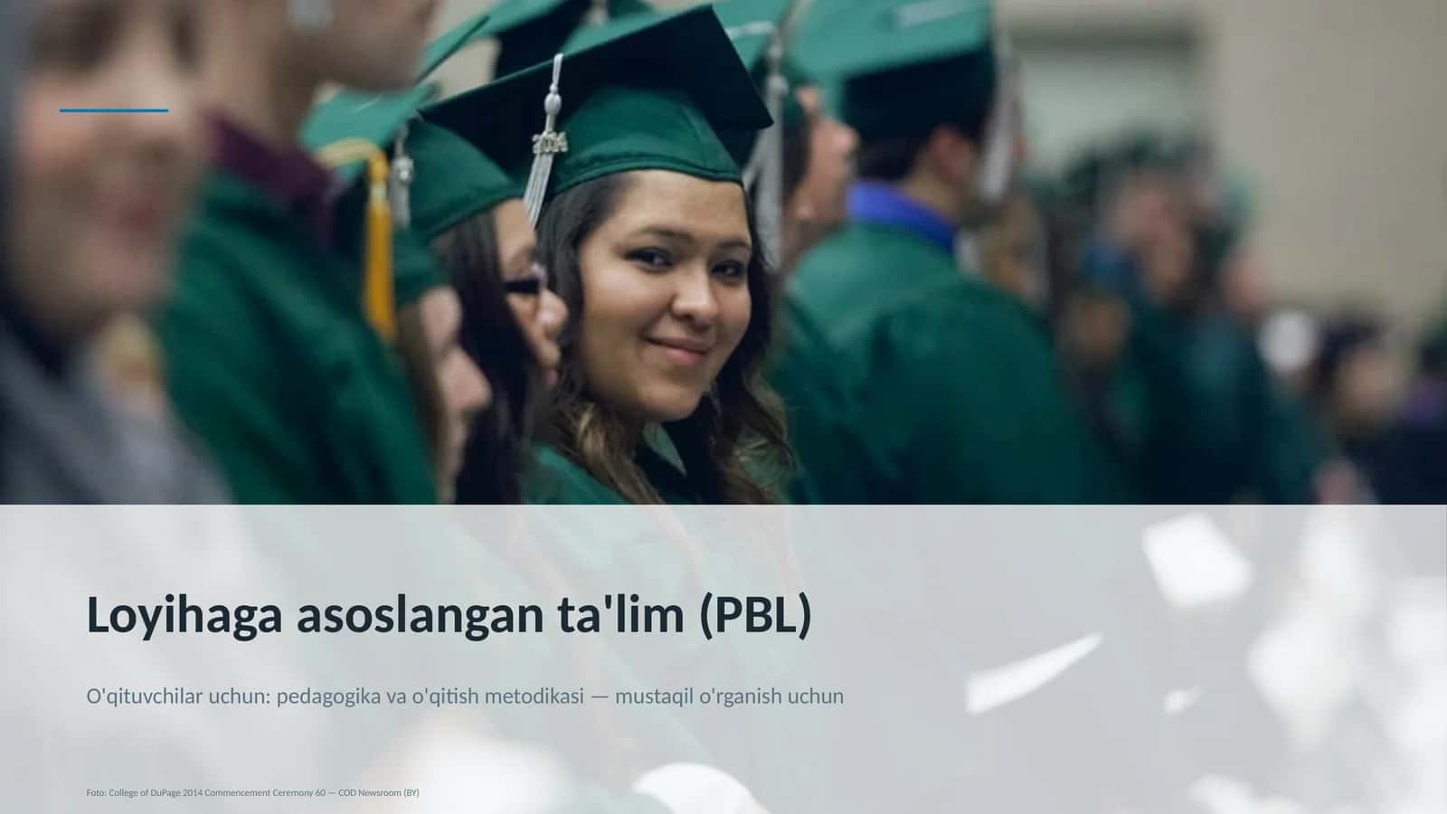 Loyihaga asoslangan ta'lim (PBL) 1