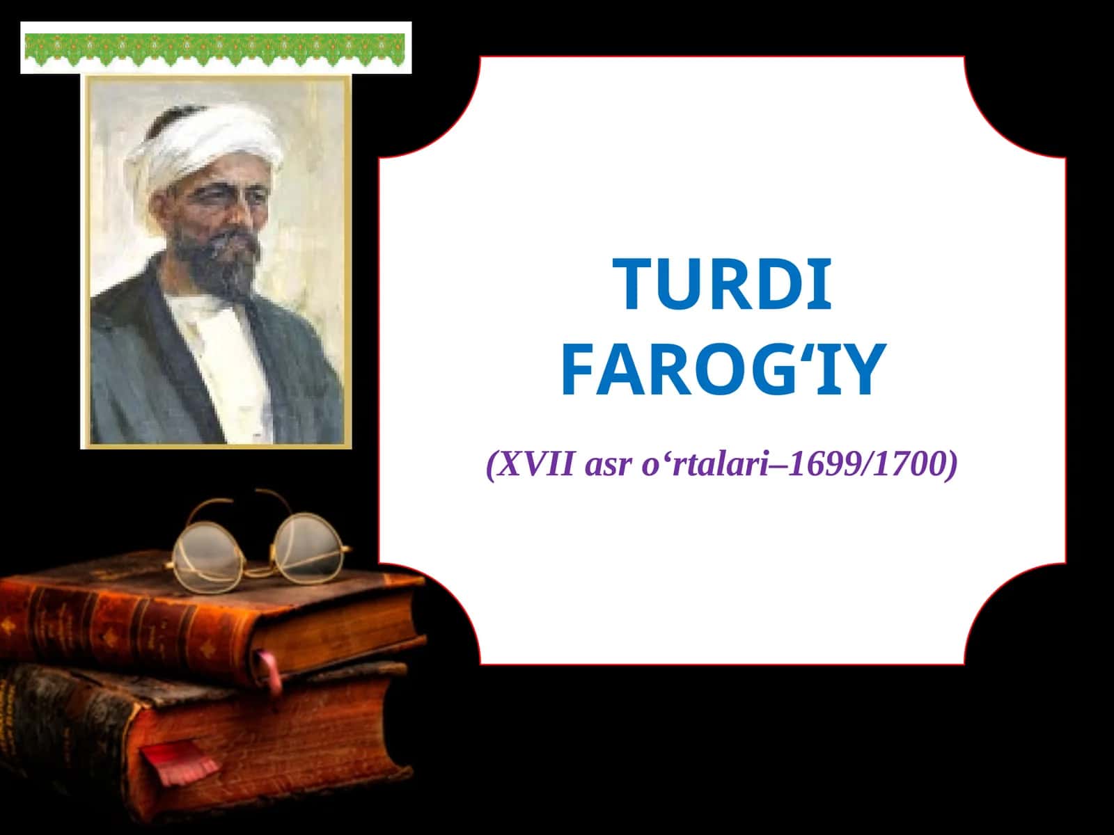 TURDI FAROG‘IY 1