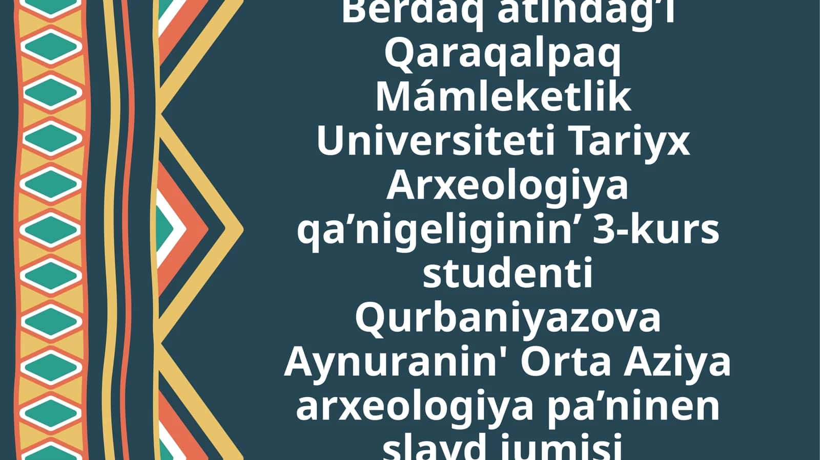 Arxeologiya pa’nası 1