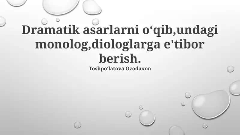 Monolog va Dialoglarning Ahamiyati 1
