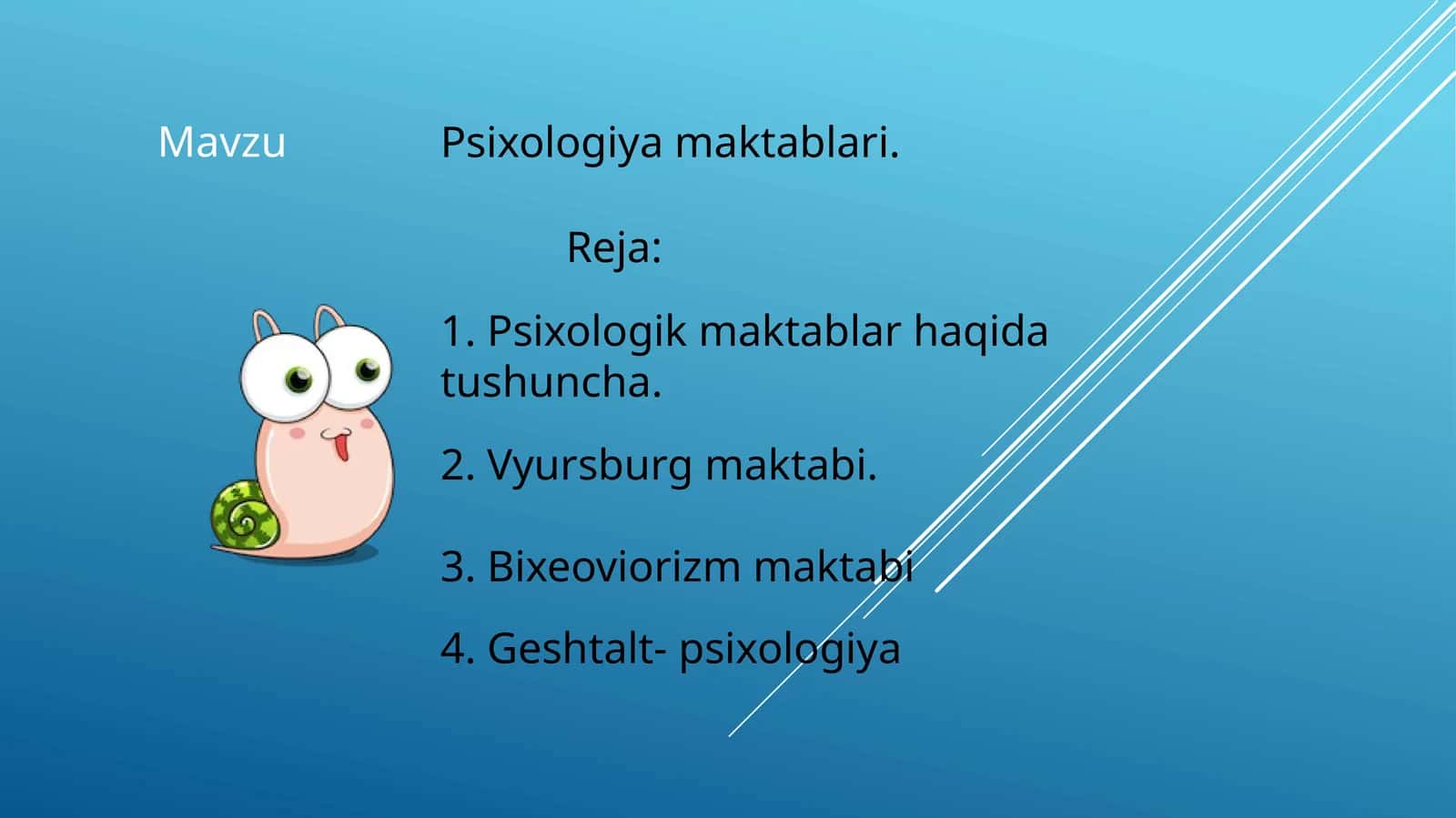 Psixologiya maktablari 1