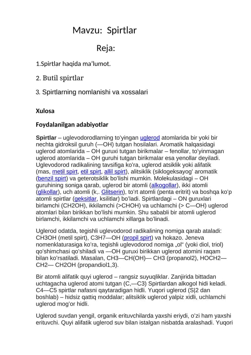 Spirtlar 1