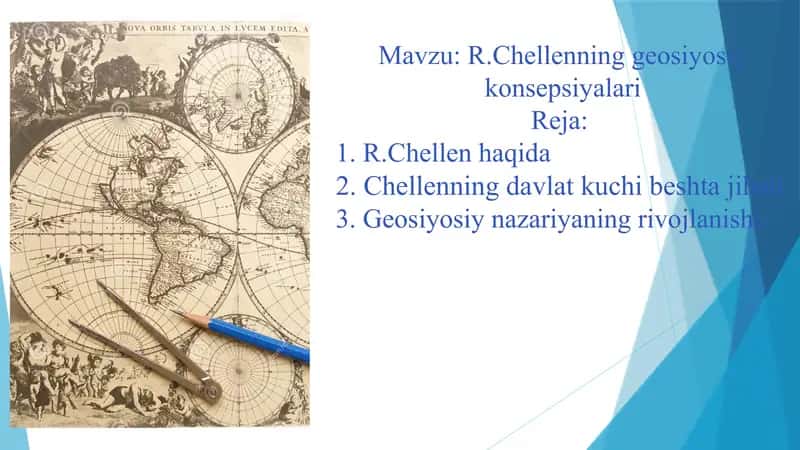 R.Chellenning geosiyosiy konsepsiyalari 1