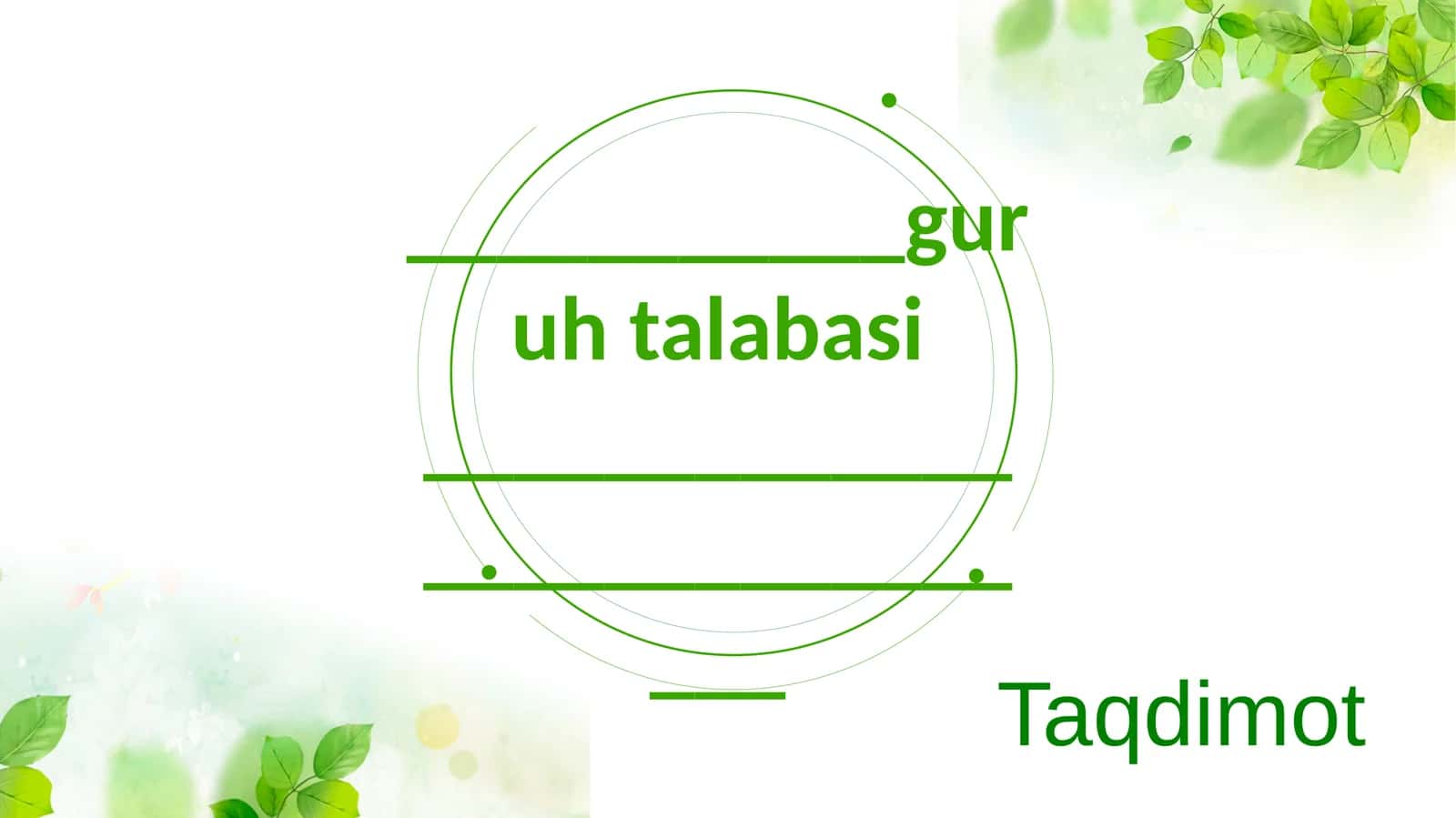 O'zbek tilining imlo qoidalari va soha egalarining savodxonligi 1