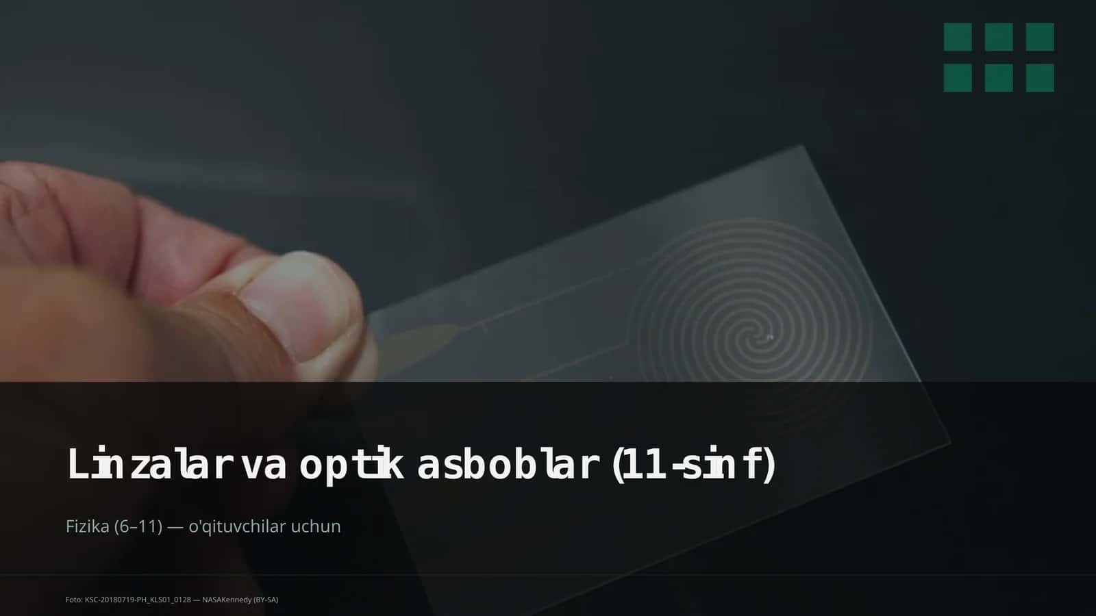 Linzalar va optik asboblar (11-sinf) 1