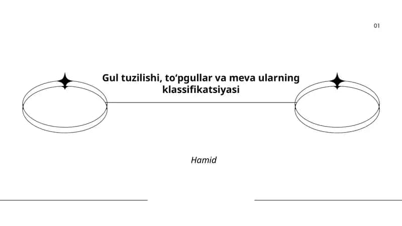 Gulning tashqi va ichki tuzilishi 1