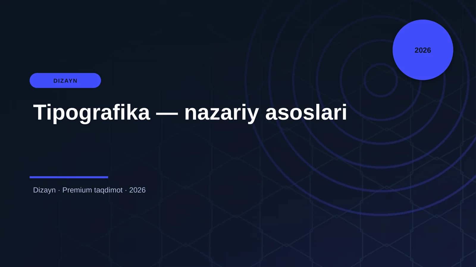 Tipografika — nazariy asoslari 1