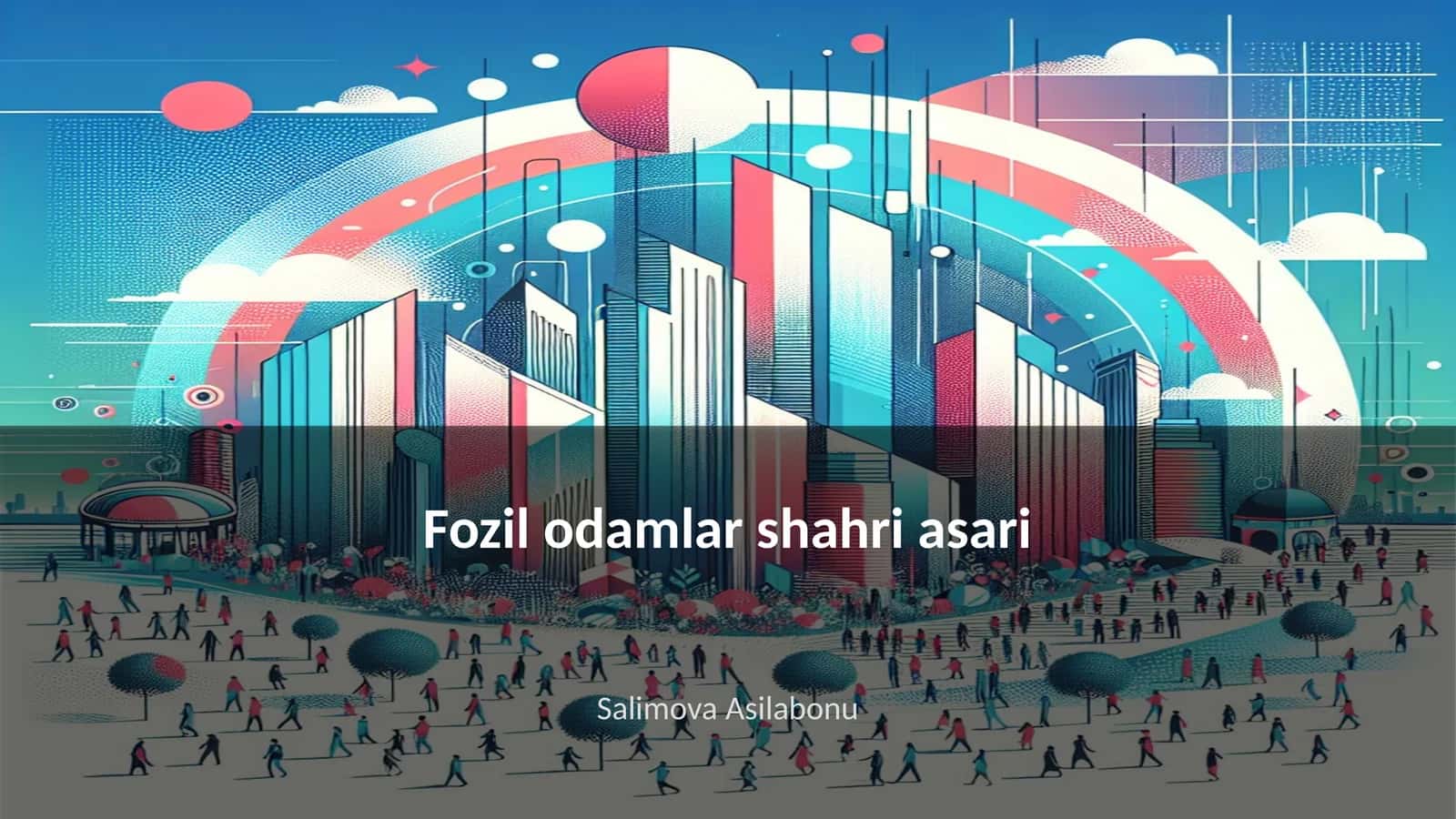 Fozil odamlar shahri asari 1