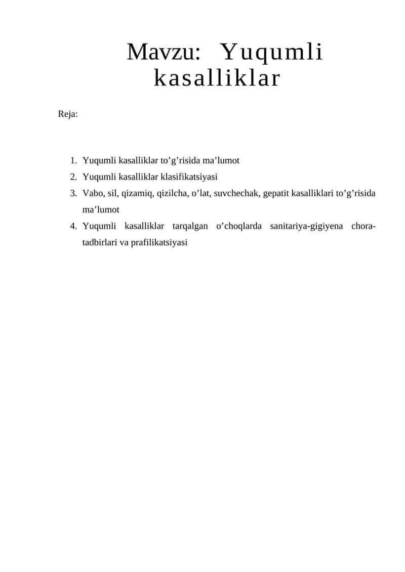 Yuqumli kasalliklar 1