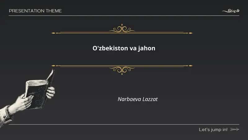 O'zbekiston va Jahon 1