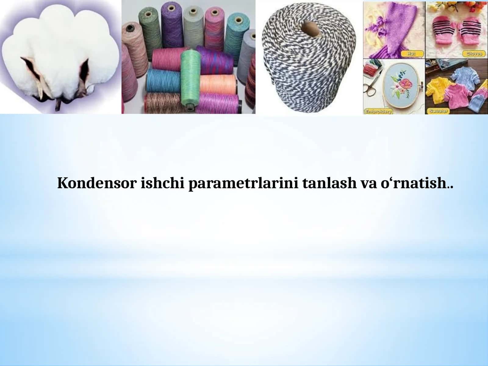 Kondensorlarning asosiy vazifasi 1