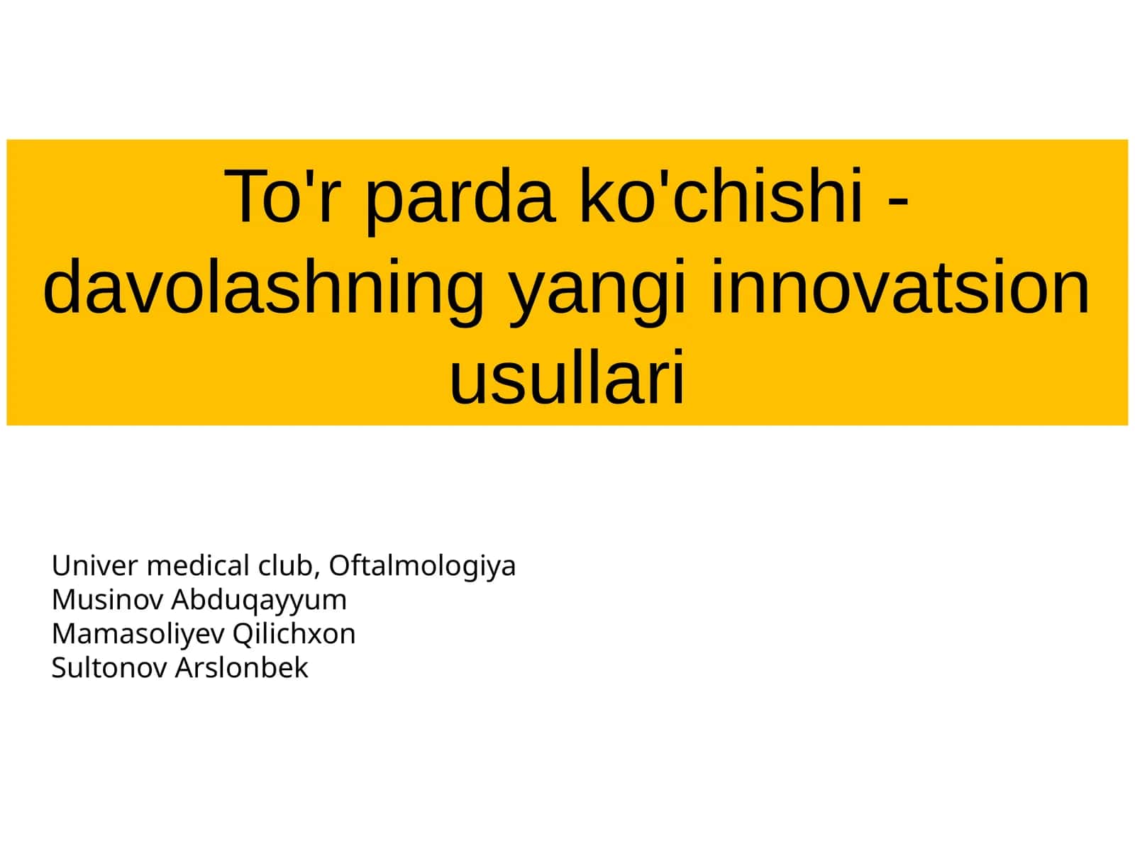 To'rpardako'chishi-davolashning yangi innovatsion usullari 1