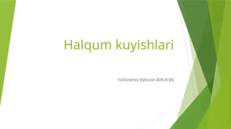 Halqum kuyishlari 1