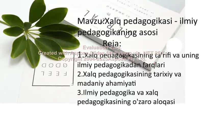Xalq pedagogikasi 1