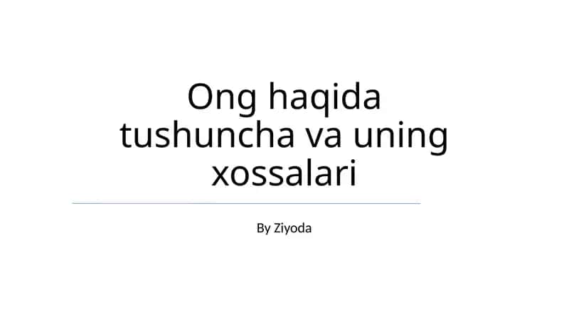 Ipakning noyob tuzilishi 1