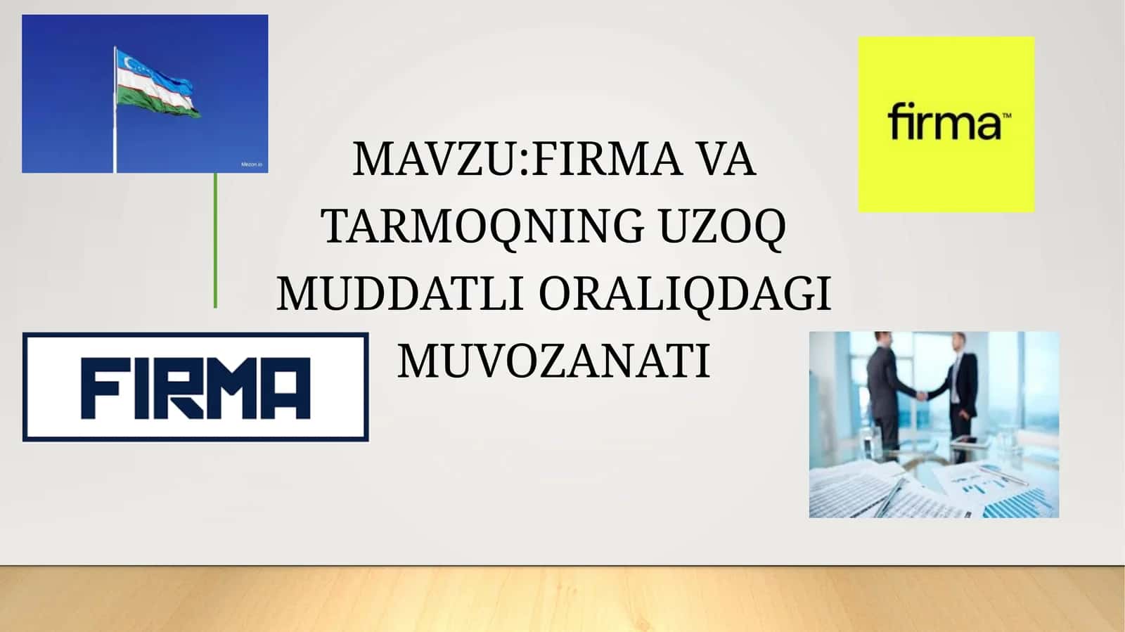 Uzoq muddatli muvozanatning natijalari 1