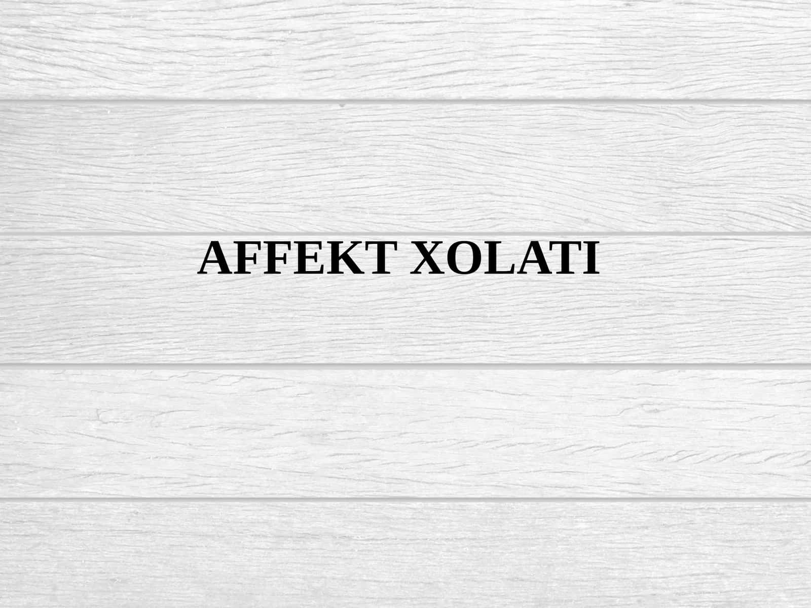 Affekt xolati tushunchasi 1