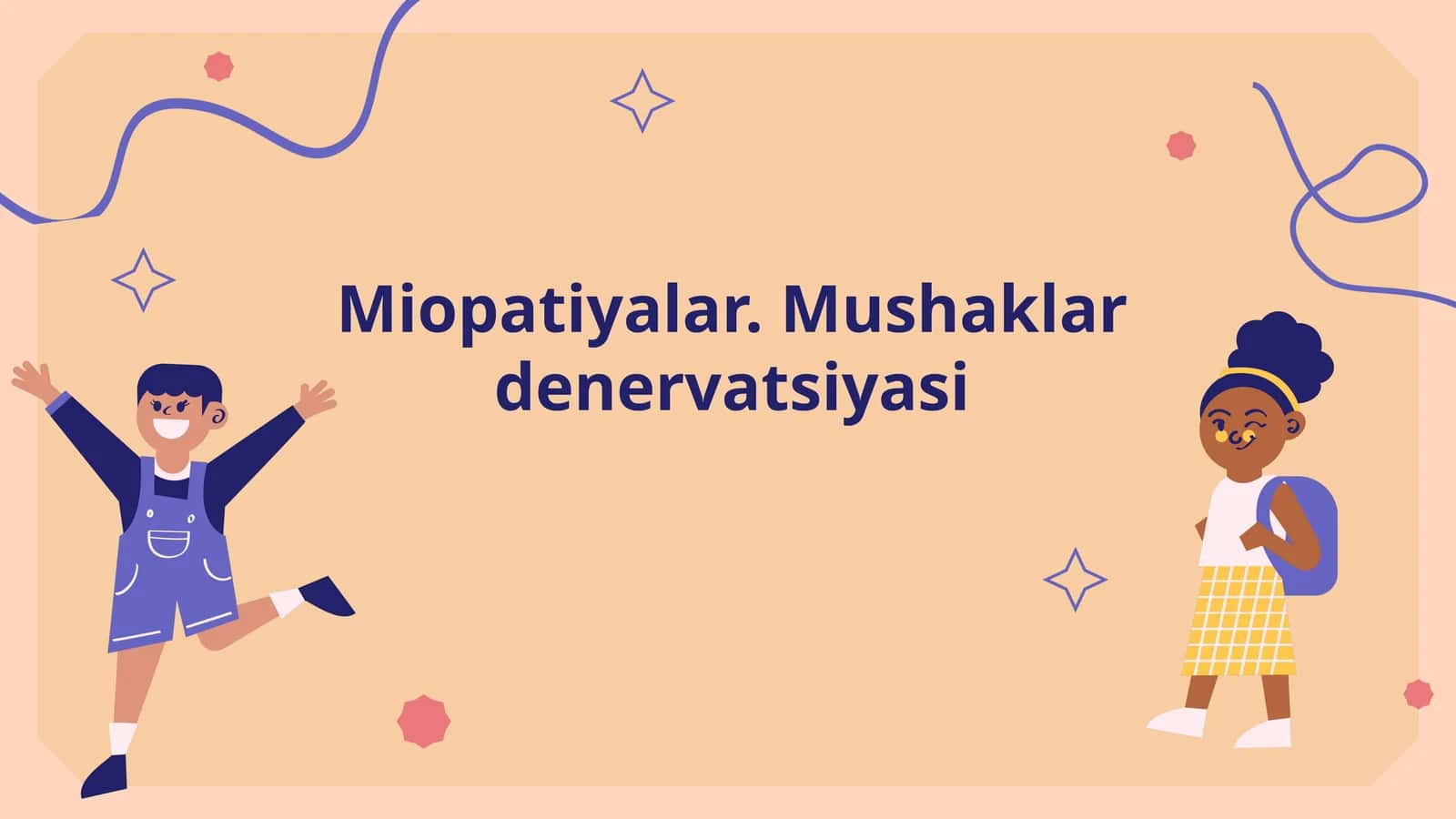 Miopatiyalar. Mushaklar denervatsiyasi 1
