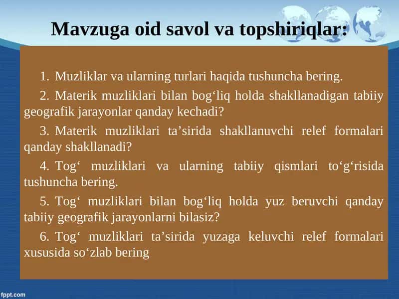 Materiklar muzliklari 1
