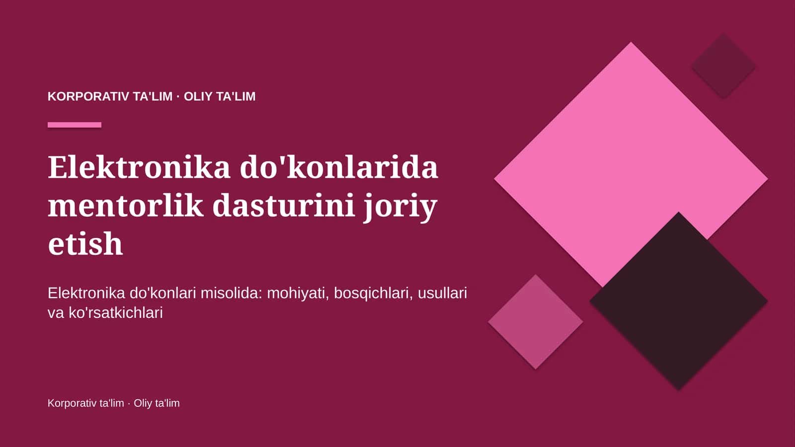 elektronika do'konlarida mentorlik dasturini joriy etish 7933 1