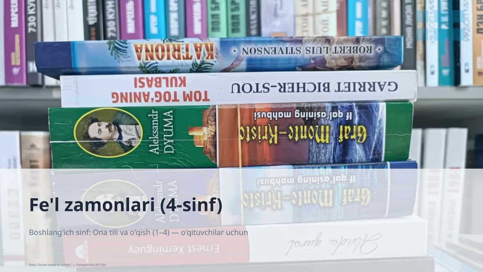 Fe'l zamonlari (4-sinf) 1