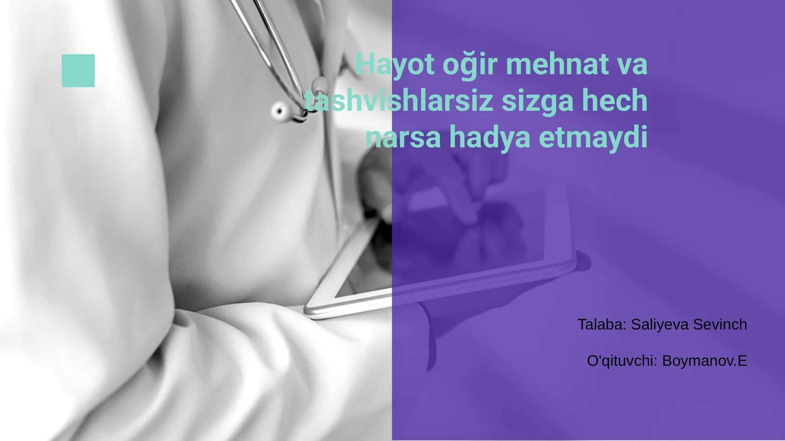 Haqiqiy baxt nima? 1