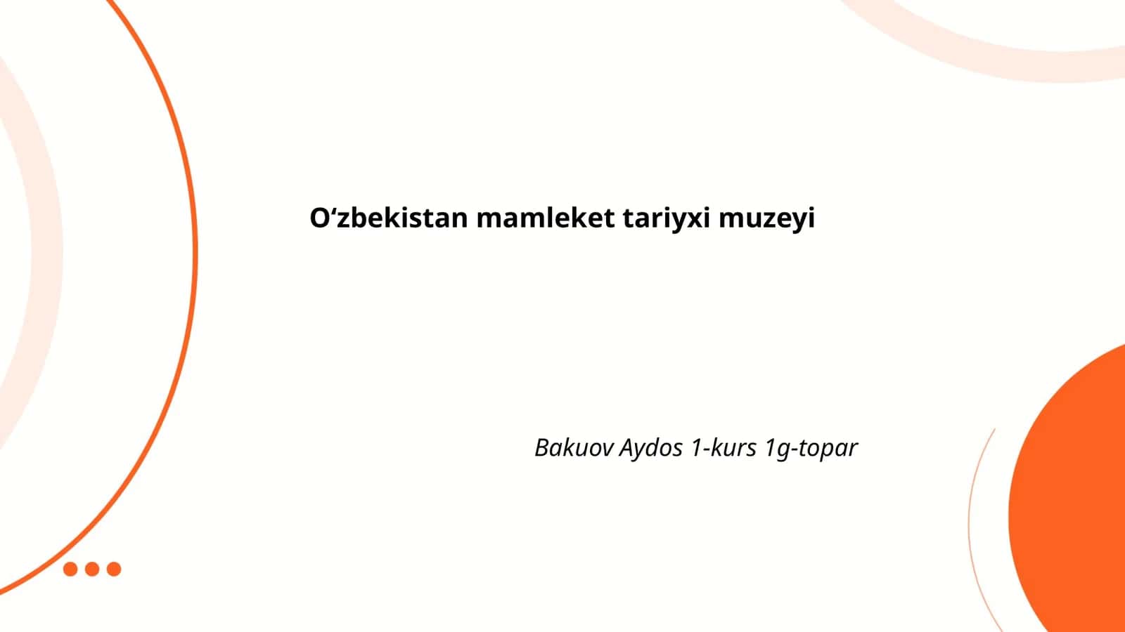Oʻzbekistonning qadimgi tarixi 1