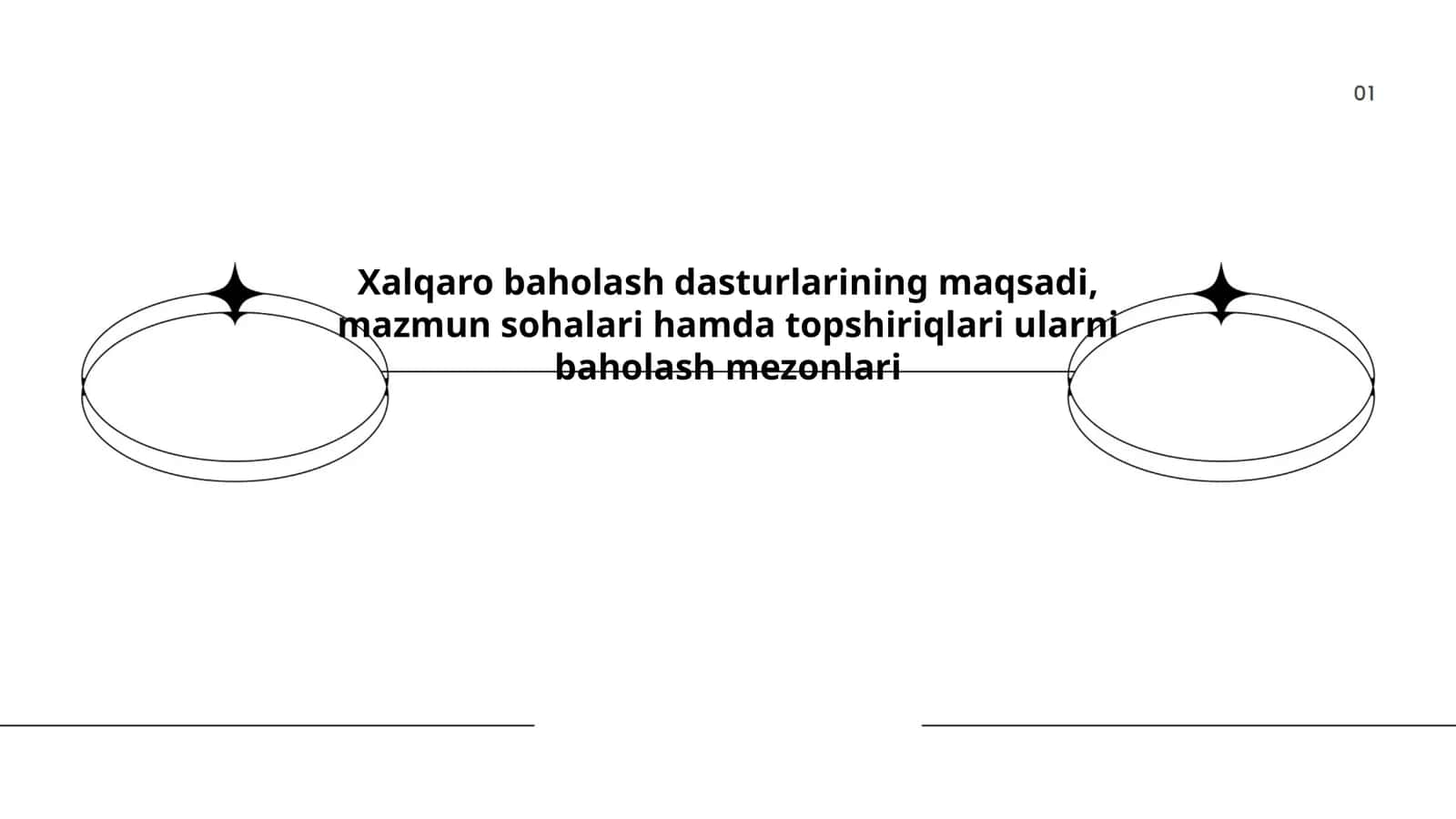 Xalqaro Baholash Dasturlari 1