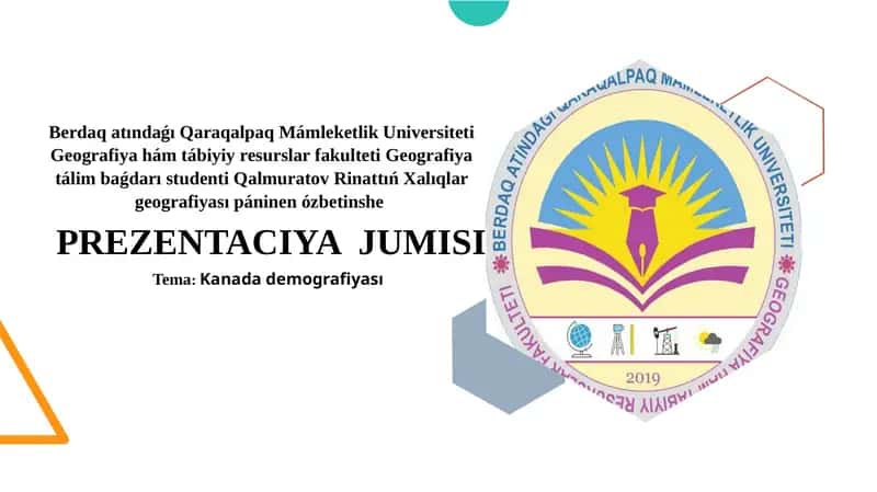 Kanada demografiyası 1