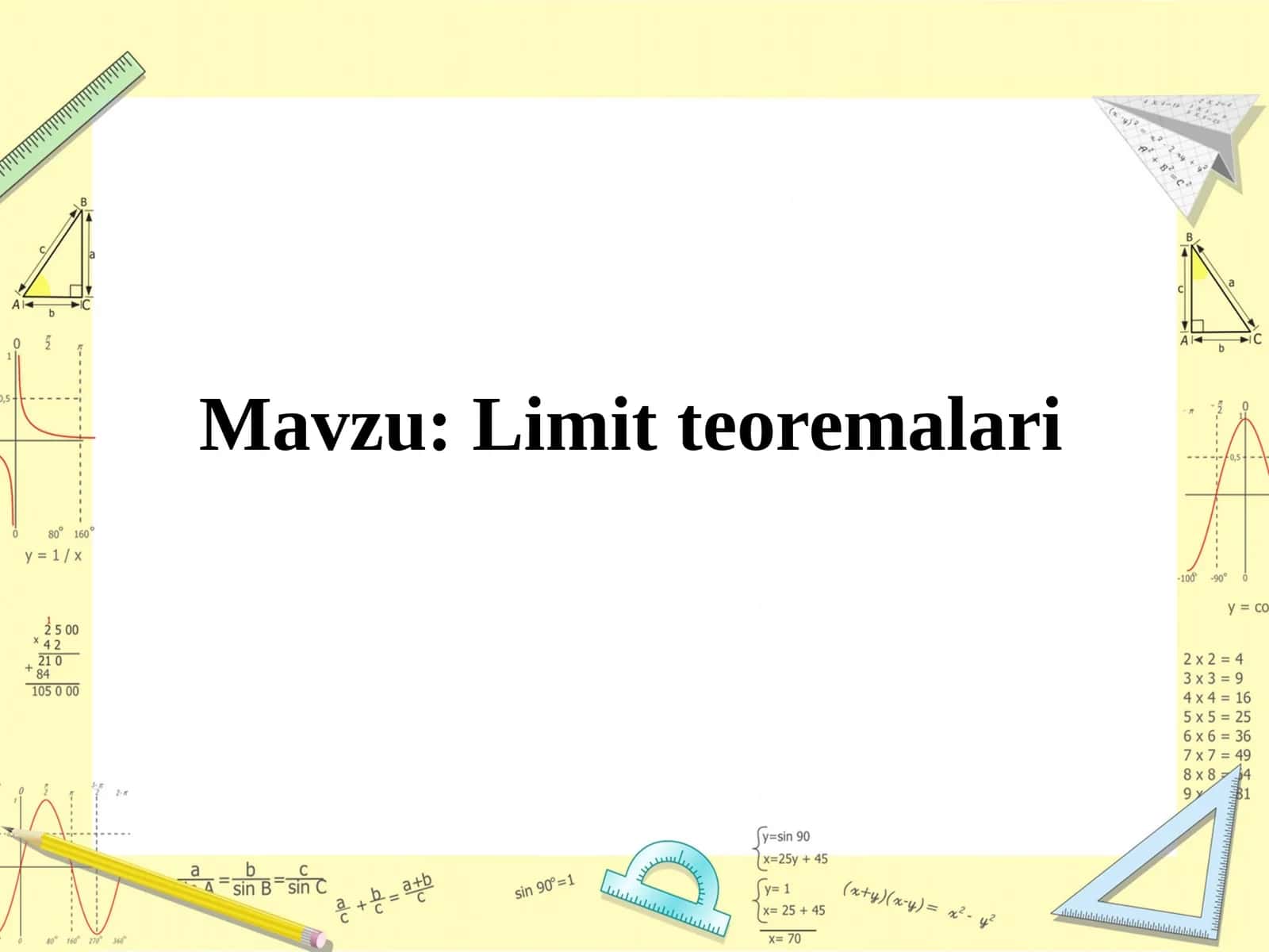 Laplasning lokal teoremasi 1
