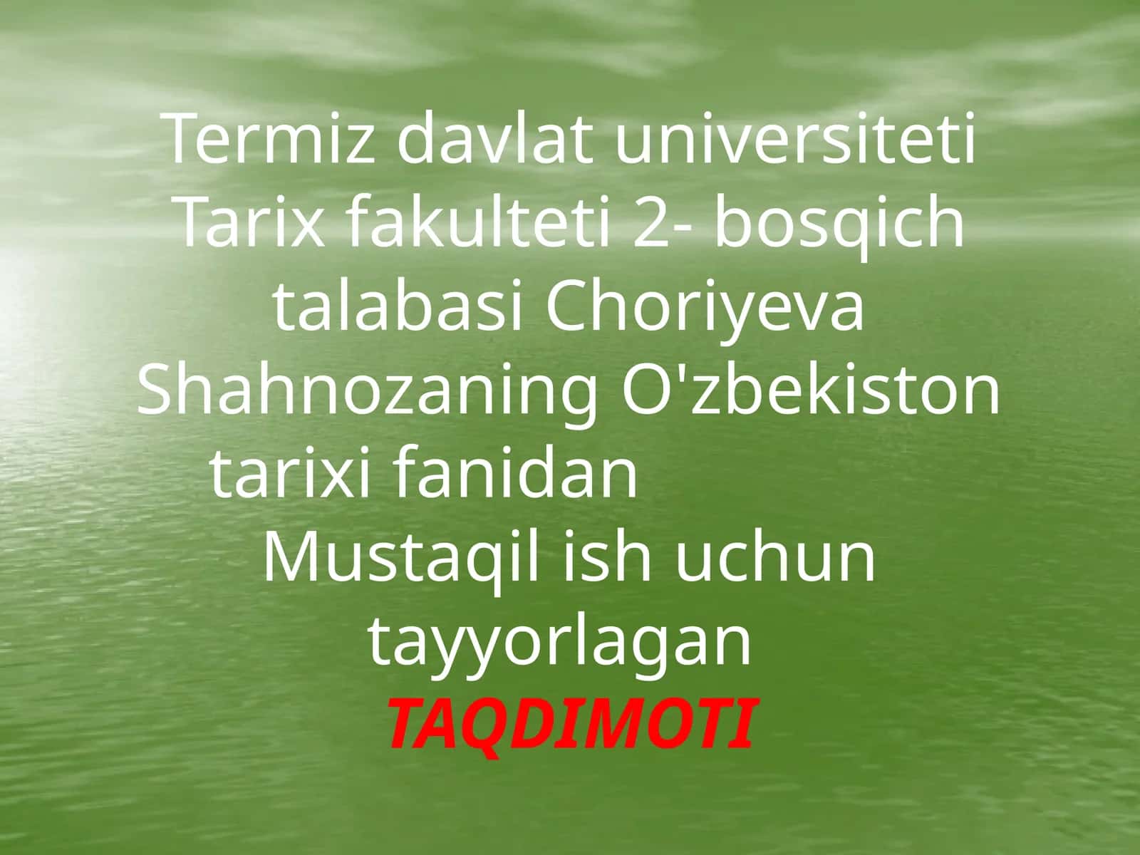 QO'QON XONLIGIDA SAROY UNVON VA MANSABDORLARI 1