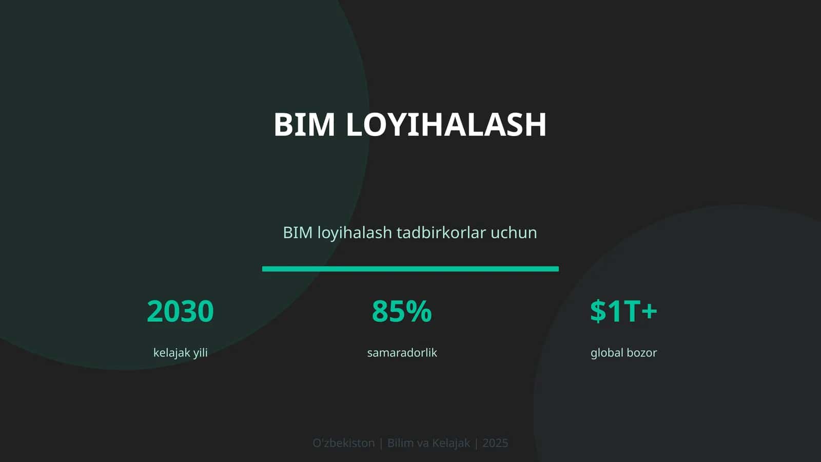 BIM LOYIHALASH 1