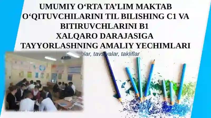 XALQARO DAVLAT TA'LIM STANDARTI