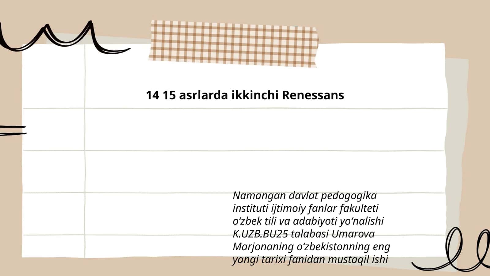Oʻzbekistonning eng yangi tarixi 1