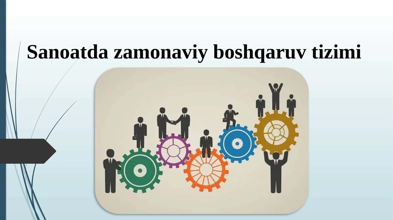 Zamonaviy sanoat boshqaruv tizimi 1