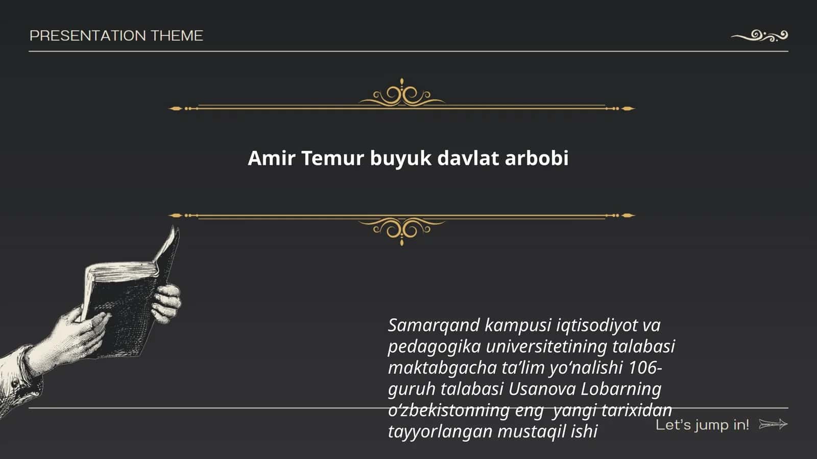 Amir Temur buyuk davlat arbobi 1