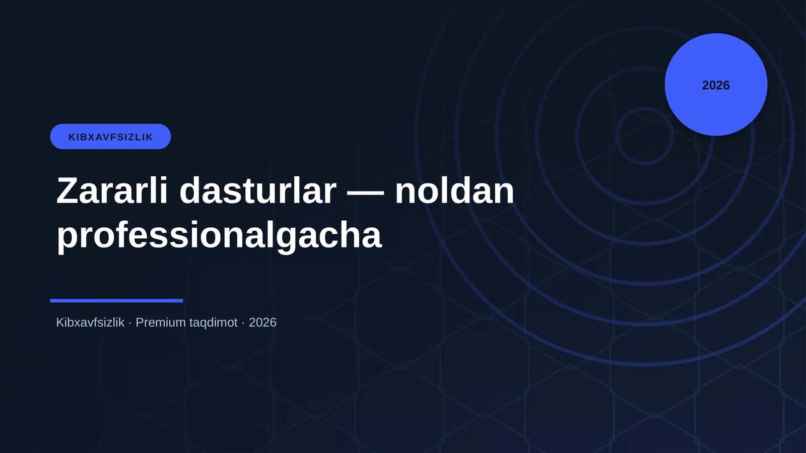 Zararli dasturlar — noldan professionalgacha 1