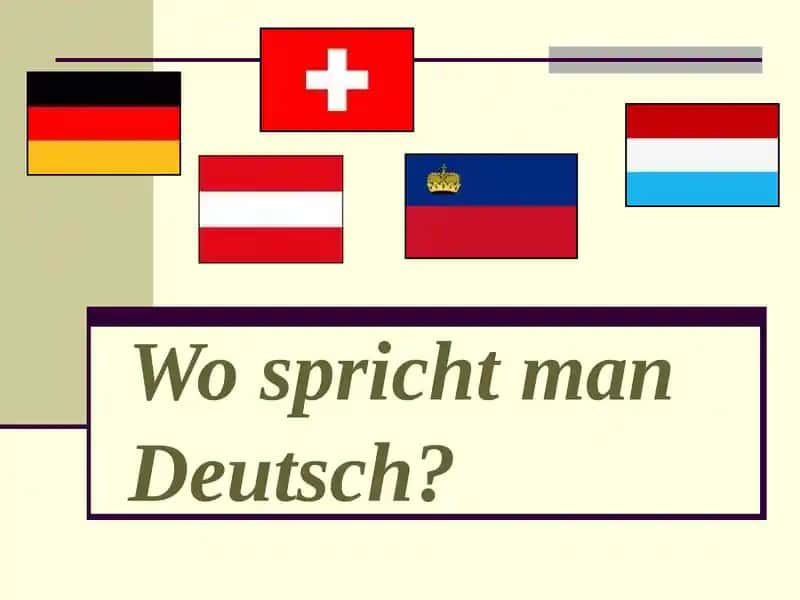 Wo spricht man Deutsch