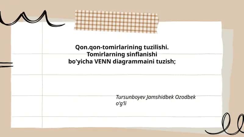 Qon.qon-tomirlarining tuzilishi 1