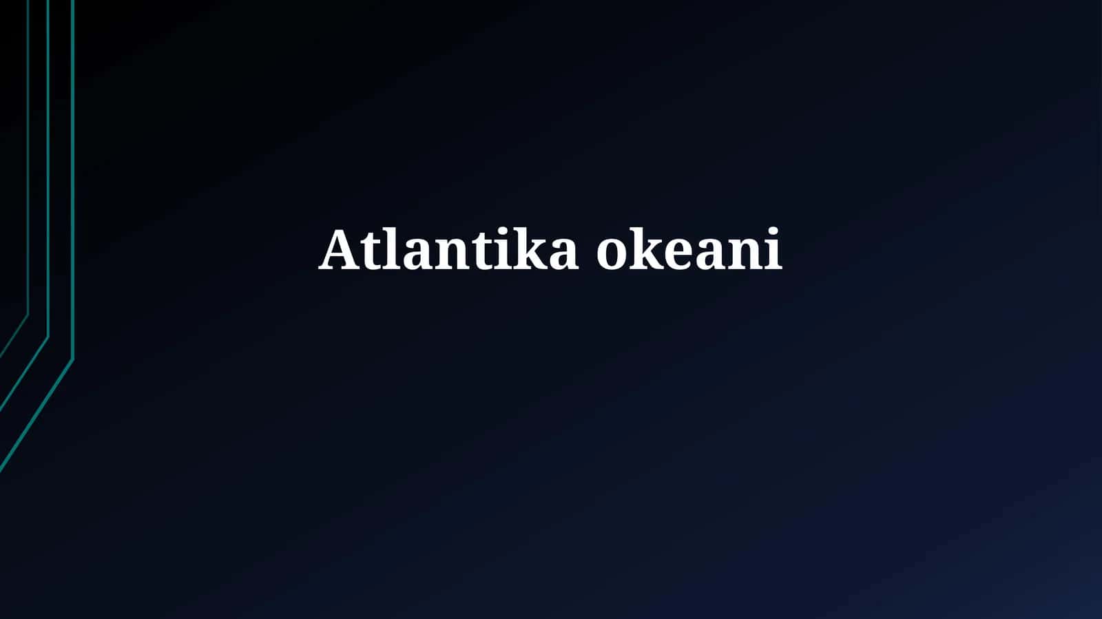 Atlantikaokeani 1