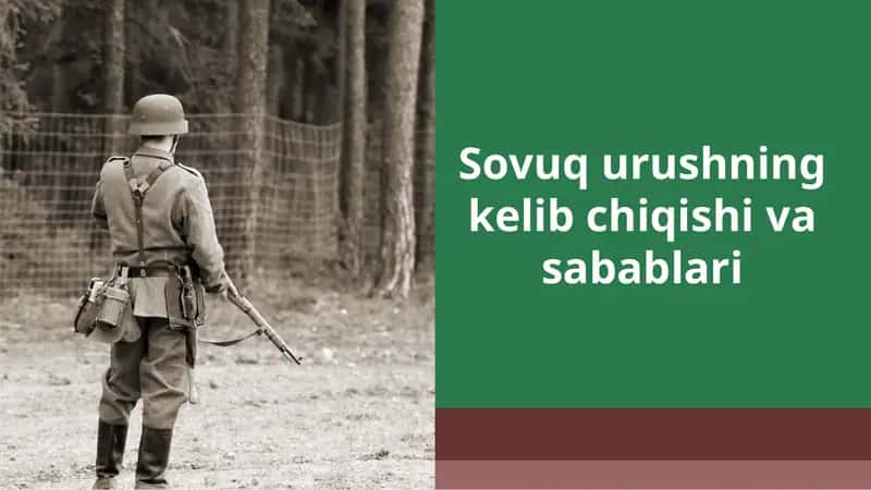 Sоvuqurushningkеlibchiqishivasabablari 1