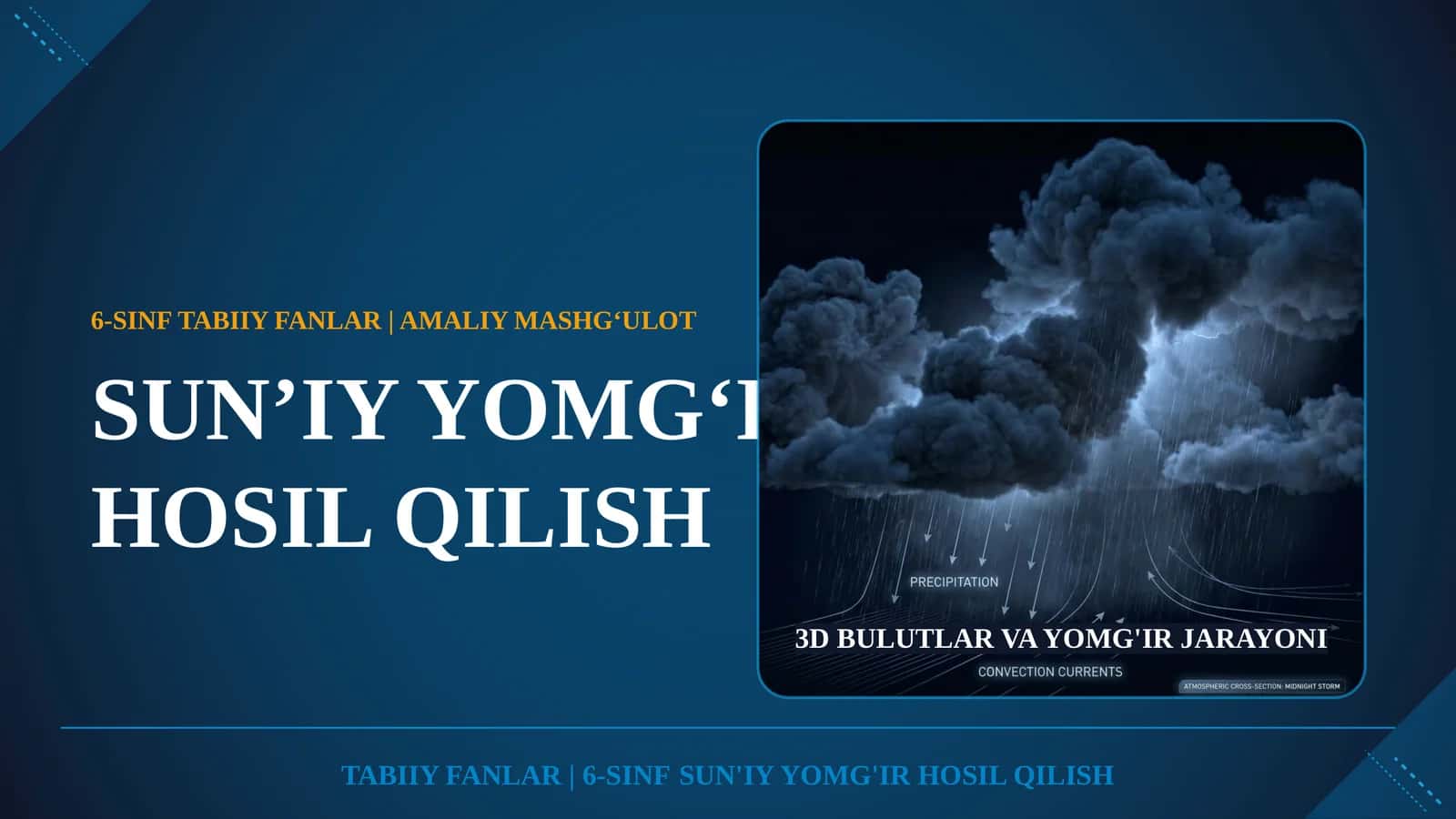 6-SINF TABIIY FANLAR | AMALIY MASHG‘ULOT 1