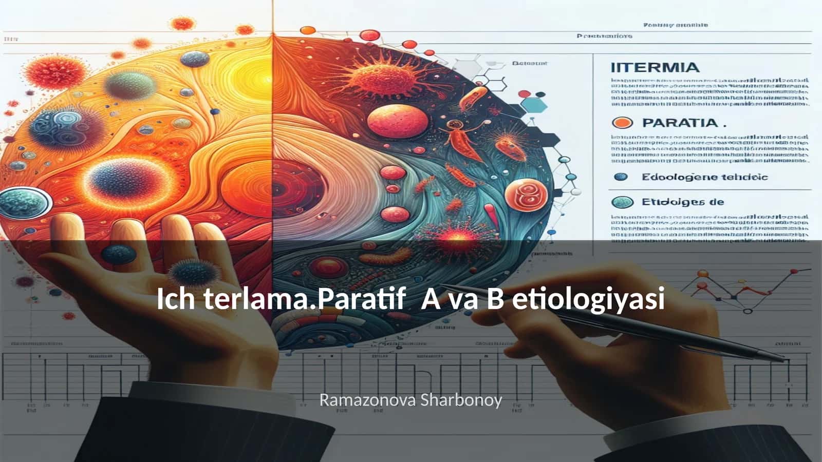 Ich terlama.Paratif A va B etiologiyasi 1