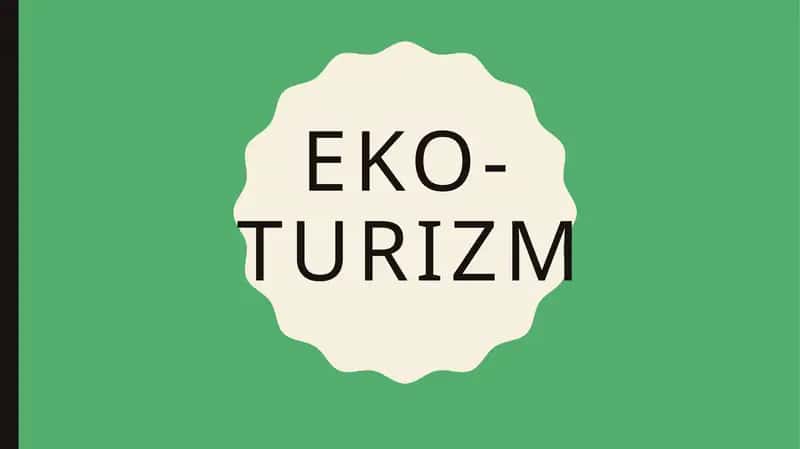 Ekoturizm 1