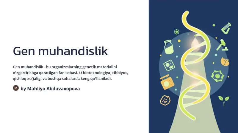 Gen muhandislik 1