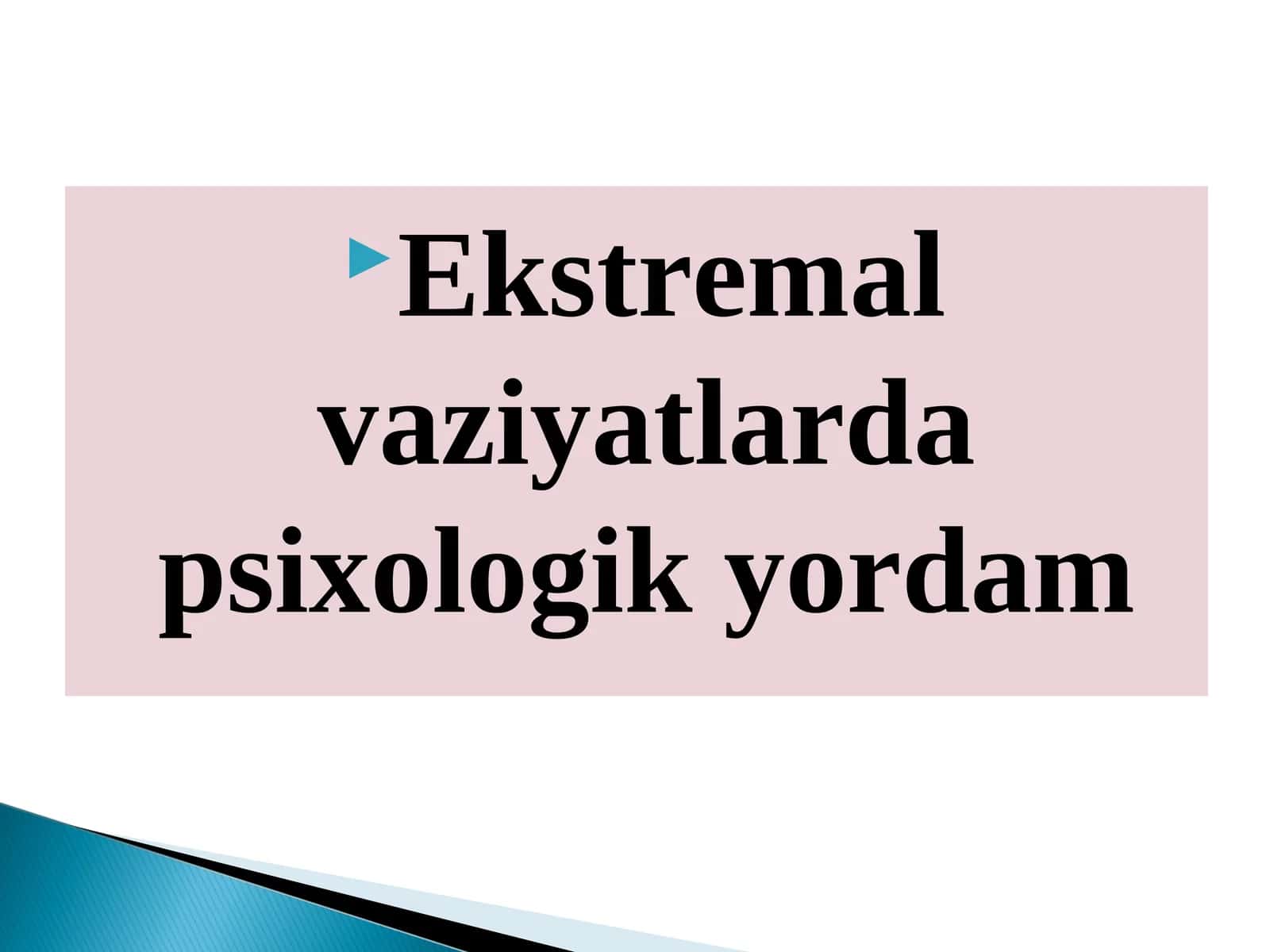 Psixologik yordam 1