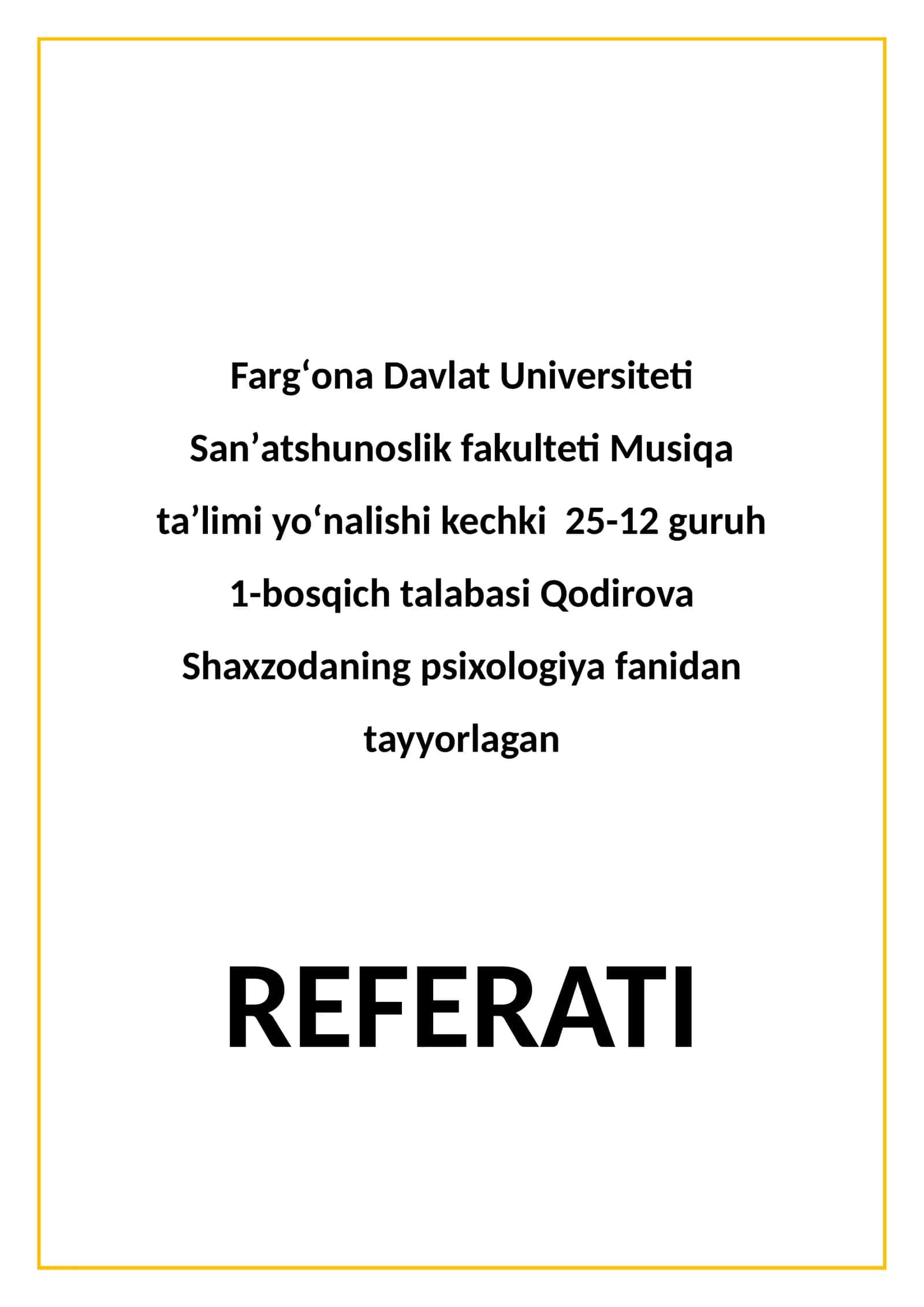 Ta'limning psixologik asoslari 1