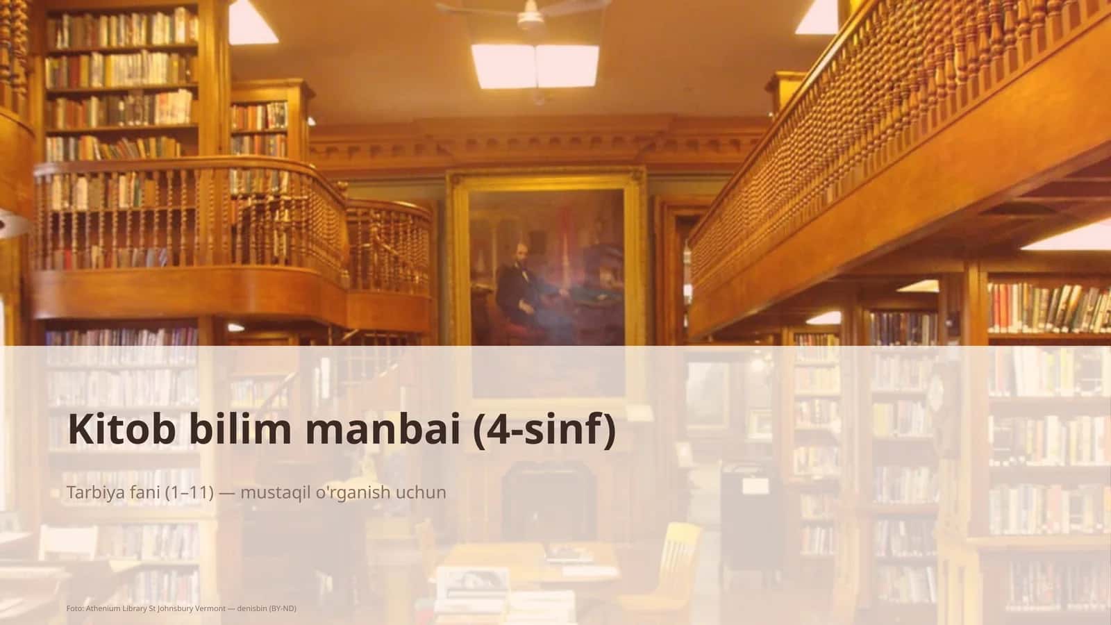 Kitob bilim manbai (4-sinf) 1